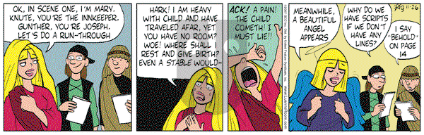 Luann on Monday November 26, 2007 Comic Strip