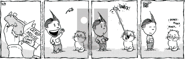 Lio on Thursday April 24, 2025 Comic Strip