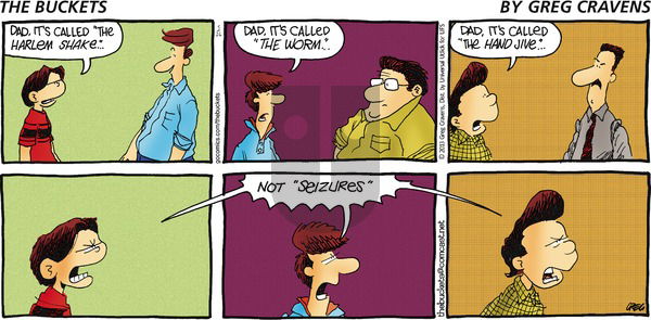 The Buckets on Sunday May 26, 2013 Comic Strip