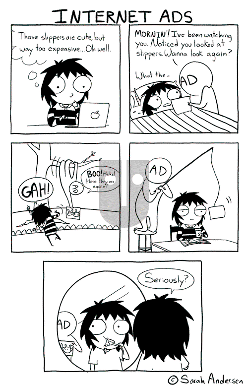 Sarah's Scribbles - Wednesday November 4, 2015 Comic Strip
