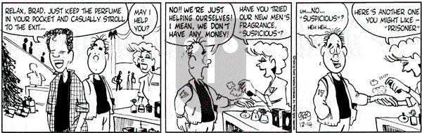 Luann on Wednesday December 14, 1994 Comic Strip