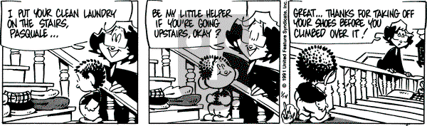 Rose is Rose on Monday January 14, 1991 Comic Strip