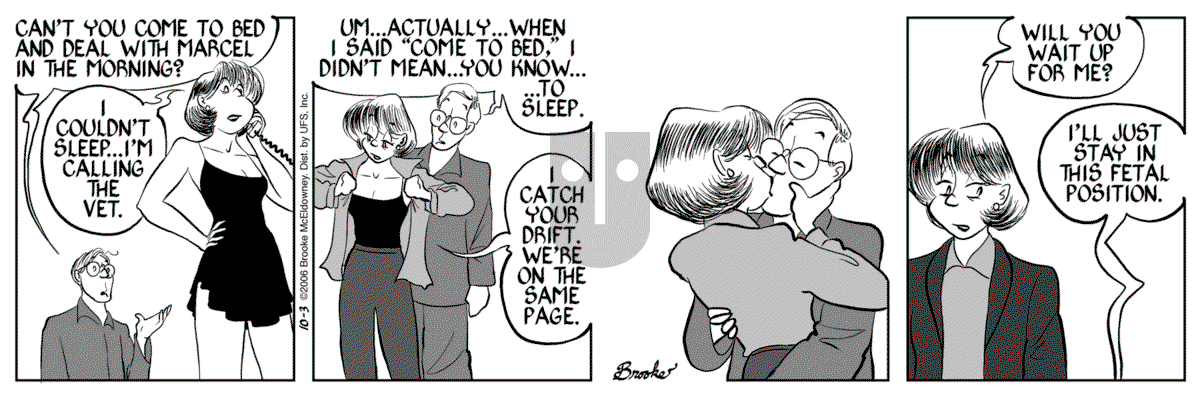 9 Chickweed Lane - Tuesday October 3, 2006 Comic Strip