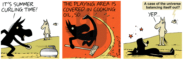 Dark Side of the Horse on Friday July 30, 2010 Comic Strip