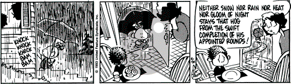 Rose is Rose on Saturday August 28, 1993 Comic Strip
