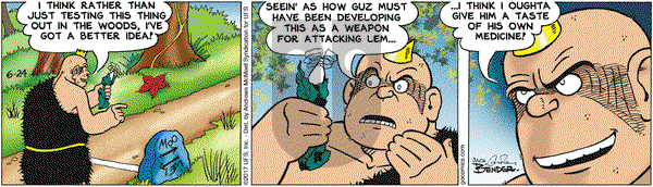 Alley Oop on Saturday June 24, 2017 Comic Strip