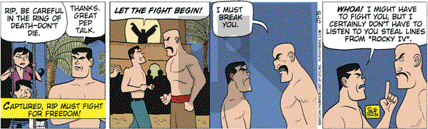 Rip Haywire on Friday January 15, 2010 Comic Strip
