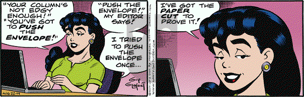 Nancy on Friday August 22, 2014 Comic Strip
