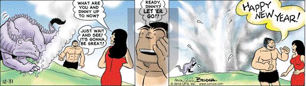 Alley Oop on Friday December 31, 2010 Comic Strip