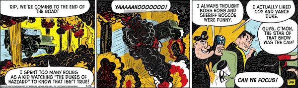 Rip Haywire on Wednesday July 26, 2017 Comic Strip