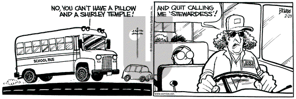 Grand Avenue on Wednesday February 23, 2000 Comic Strip