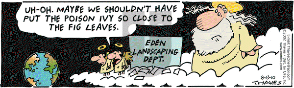 Frank and Ernest on Friday August 13, 2010 Comic Strip