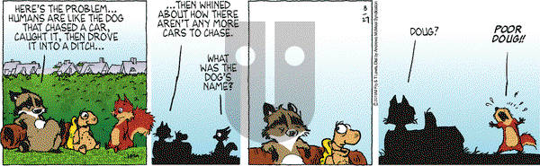Over the Hedge on Tuesday August 27, 2019 Comic Strip