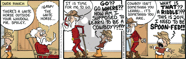 DeFlocked on Thursday March 20, 2014 Comic Strip