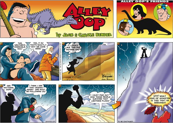 Alley Oop on Sunday September 30, 2018 Comic Strip