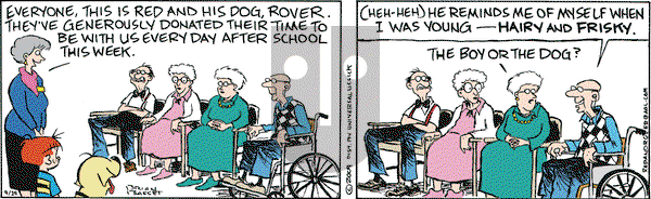 Red and Rover on Monday September 29, 2014 Comic Strip
