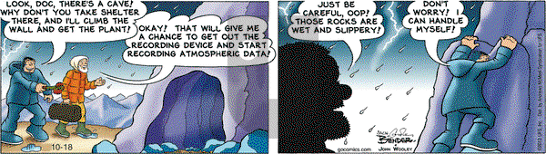 Alley Oop on Thursday October 18, 2018 Comic Strip