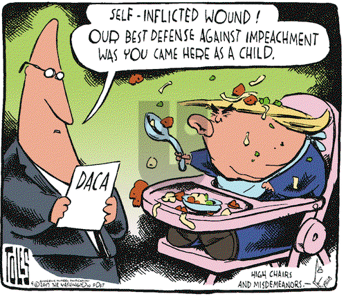 Tom Toles on Thursday September 7, 2017 Comic Strip