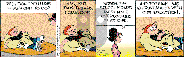 Red and Rover on Wednesday February 11, 2015 Comic Strip