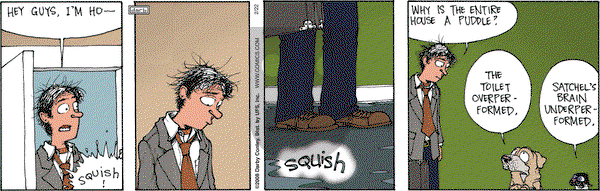 Get Fuzzy on Friday February 22, 2008 Comic Strip