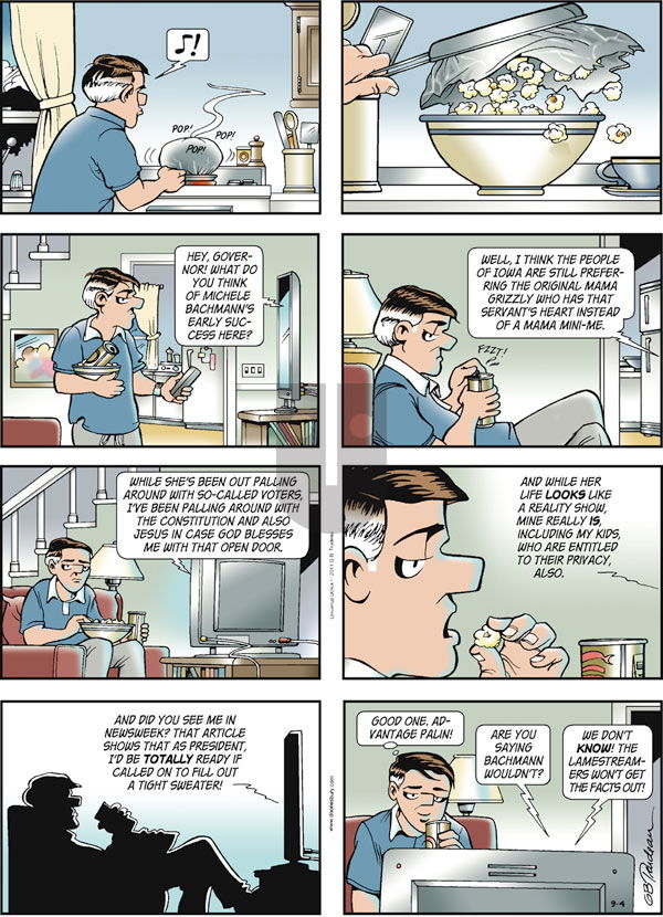 Doonesbury on Sunday September 4, 2011 Comic Strip