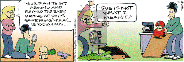Thatababy on Friday March 7, 2014 Comic Strip