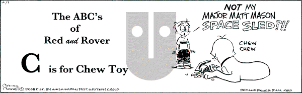 Red and Rover on Wednesday December 3, 2008 Comic Strip