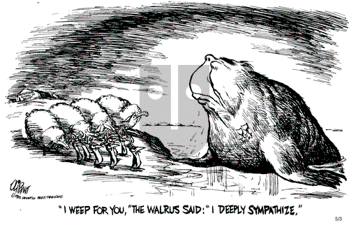 Pat Oliphant on Monday May 3, 1982 Comic Strip