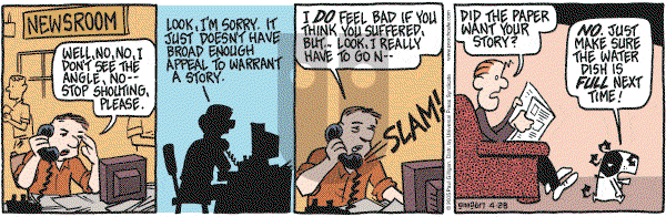 Pooch Cafe on Thursday April 28, 2005 Comic Strip