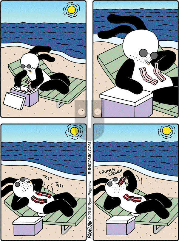 Buni on Monday July 8, 2019 Comic Strip