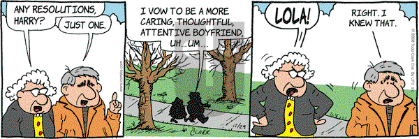 Lola on Monday December 29, 2008 Comic Strip