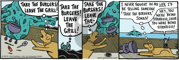 Overboard on Saturday July 23, 2016 Comic Strip