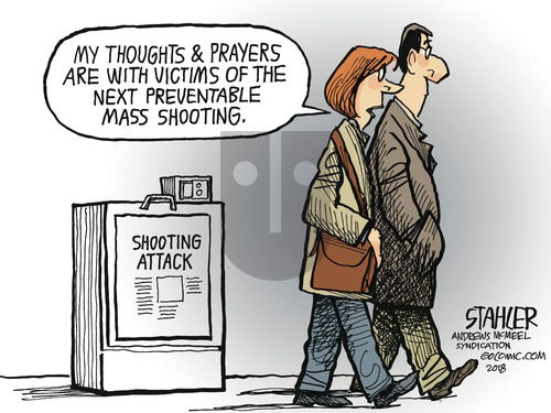 Jeff Stahler on Sunday February 18, 2018 Comic Strip