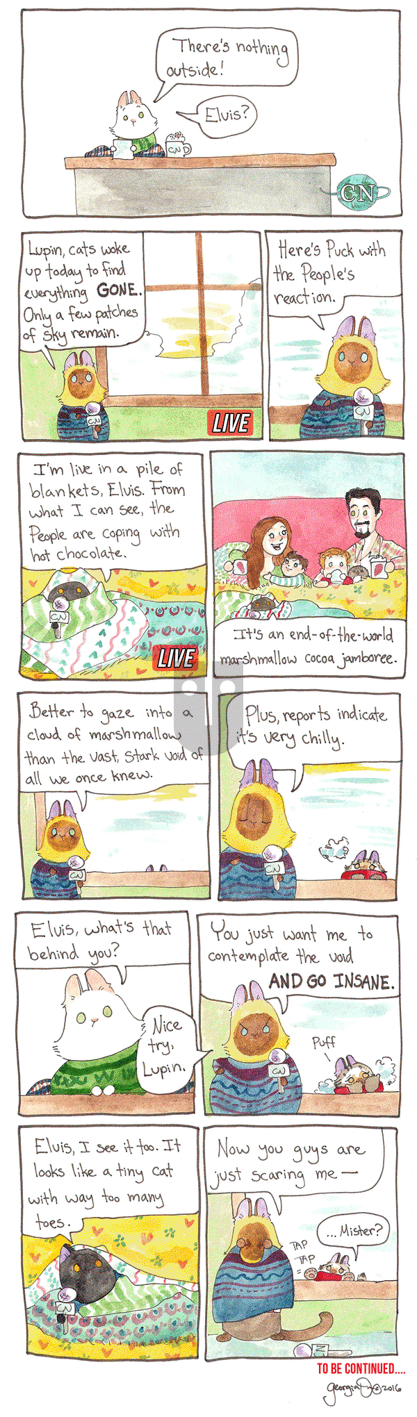 Breaking Cat News on Saturday February 18, 2017 Comic Strip