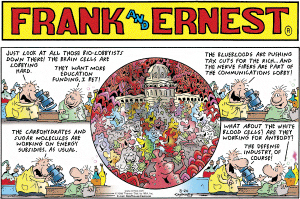 Frank and Ernest on Sunday August 20, 2006 Comic Strip