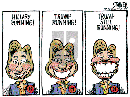 Jeff Stahler on Friday July 24, 2015 Comic Strip