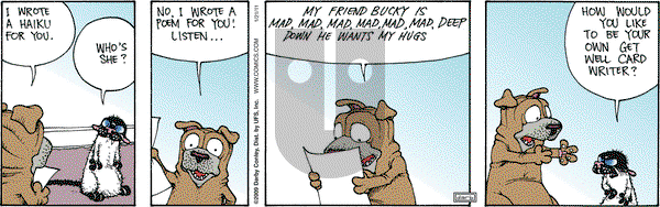 Get Fuzzy on Friday January 21, 2011 Comic Strip