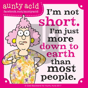Aunty Acid on Wednesday August 23, 2017 Comic Strip