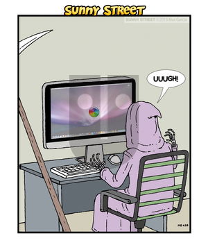 Sunny Street on Monday November 2, 2015 Comic Strip