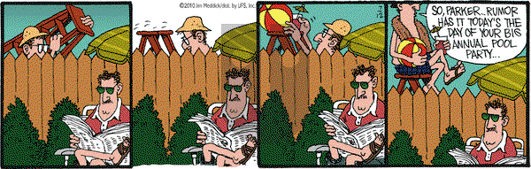 Monty on Monday July 12, 2010 Comic Strip