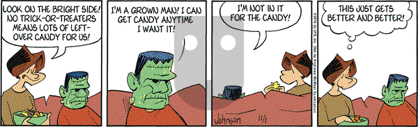 Arlo and Janis on Thursday November 1, 2018 Comic Strip