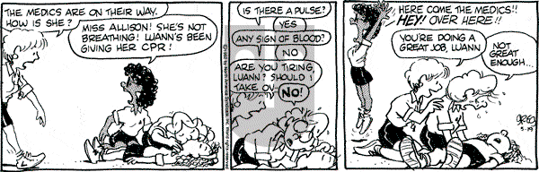 Luann on Tuesday May 19, 1992 Comic Strip