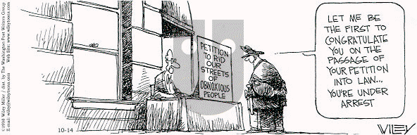 Non Sequitur on Wednesday October 14, 1998 Comic Strip