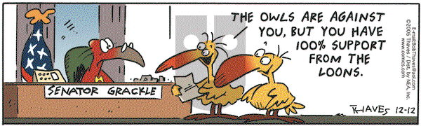 Frank and Ernest on Monday December 12, 2005 Comic Strip