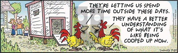 Frank and Ernest on Wednesday July 29, 2020 Comic Strip
