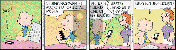 Drabble on Friday January 27, 2017 Comic Strip