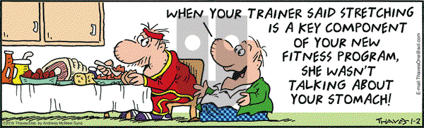 Frank and Ernest - Wednesday January 2, 2019 Comic Strip