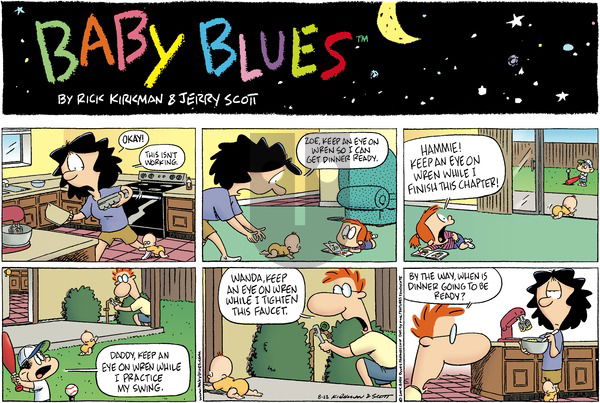 Baby Blues on Sunday August 22, 2004 Comic Strip