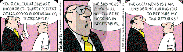 The Born Loser on Tuesday April 14, 2015 Comic Strip