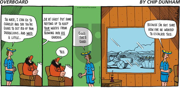 Overboard on Sunday July 1, 2007 Comic Strip
